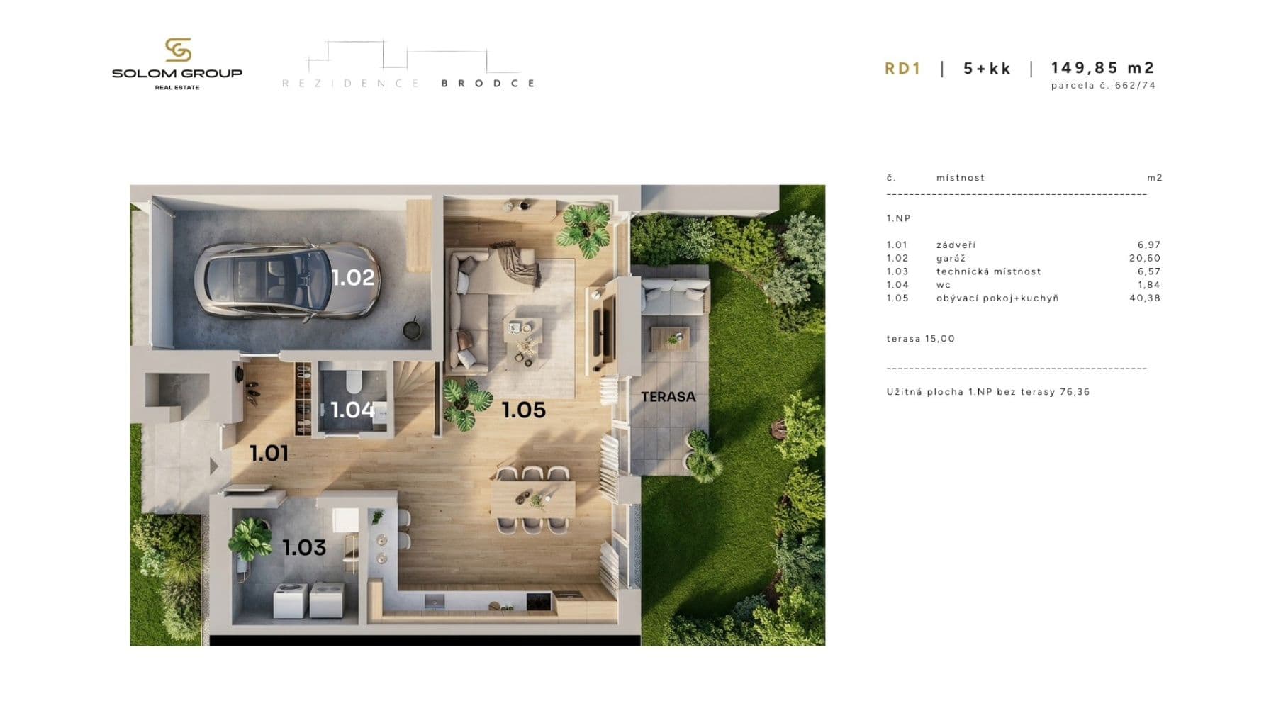 Prodej domu 150 m², pozemek 330 m², K Úvozu, Brodce, Středočeský kraj Prodej domu 150 m², pozemek 330 m², K Úvozu, Brodce, Středočeský kraj