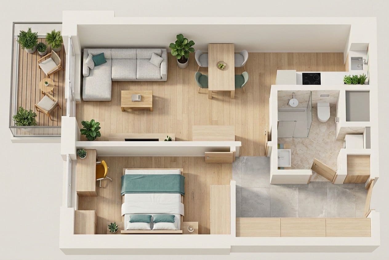 Prodej bytu 2+kk 60 m², Strančická, Praha, Praha Prodej bytu 2+kk 60 m², Strančická, Praha, Praha