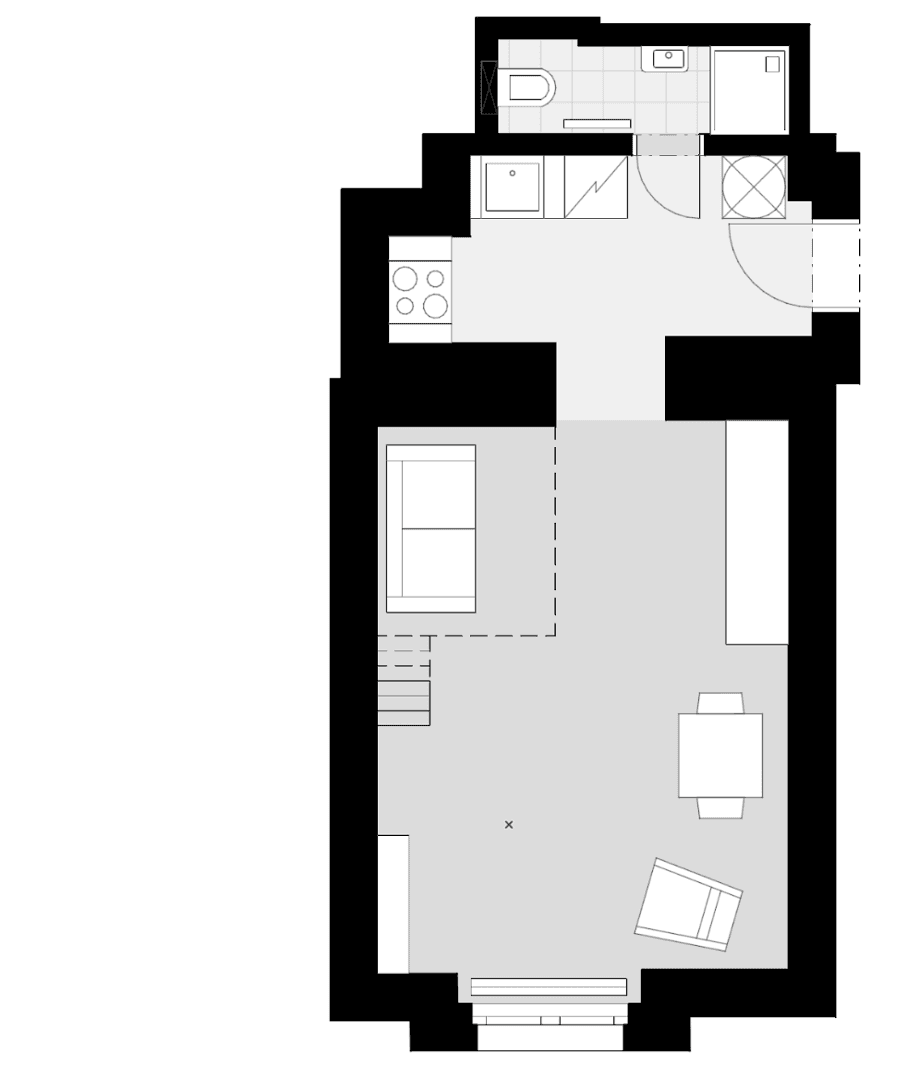 Prodej bytu 1+1 34 m², Andrštova, Praha, Praha Prodej bytu 1+1 34 m², Andrštova, Praha, Praha