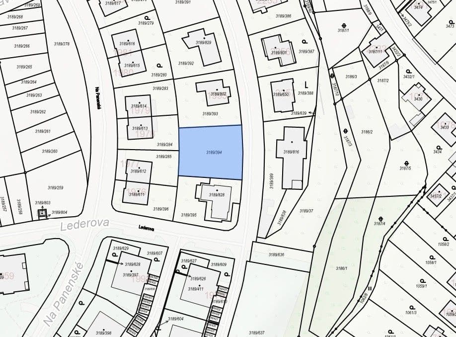 Prodej pozemku 826 m², Ke Kocandě, Roztoky, Středočeský kraj Prodej pozemku 826 m², Ke Kocandě, Roztoky, Středočeský kraj