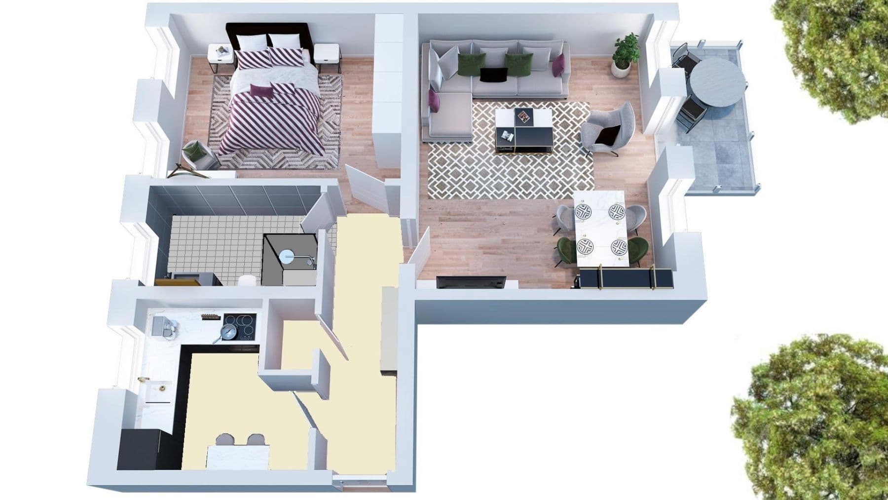 Prodej bytu 2+1 64 m², Altschmiedestraße 3, Rostock, Mecklenburg-Vorpommern Prodej bytu 2+1 64 m², Altschmiedestraße 3, Rostock, Mecklenburg-Vorpommern