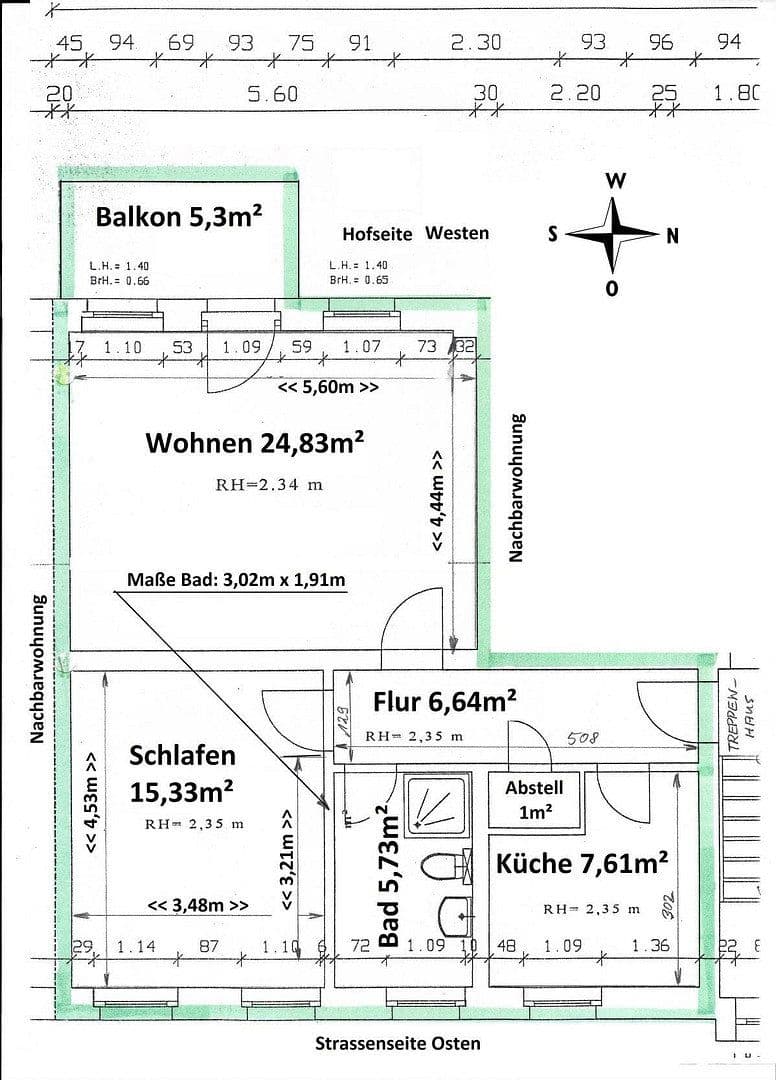 Prodej bytu 2+1 64 m², Altschmiedestraße 3, Rostock, Mecklenburg-Vorpommern Prodej bytu 2+1 64 m², Altschmiedestraße 3, Rostock, Mecklenburg-Vorpommern