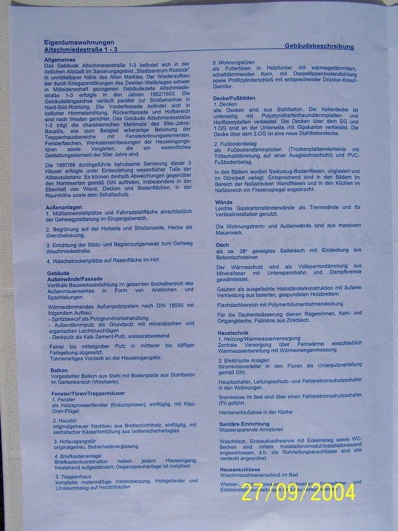 Prodej bytu 2+1 64 m², Altschmiedestraße 3, Rostock, Mecklenburg-Vorpommern Prodej bytu 2+1 64 m², Altschmiedestraße 3, Rostock, Mecklenburg-Vorpommern