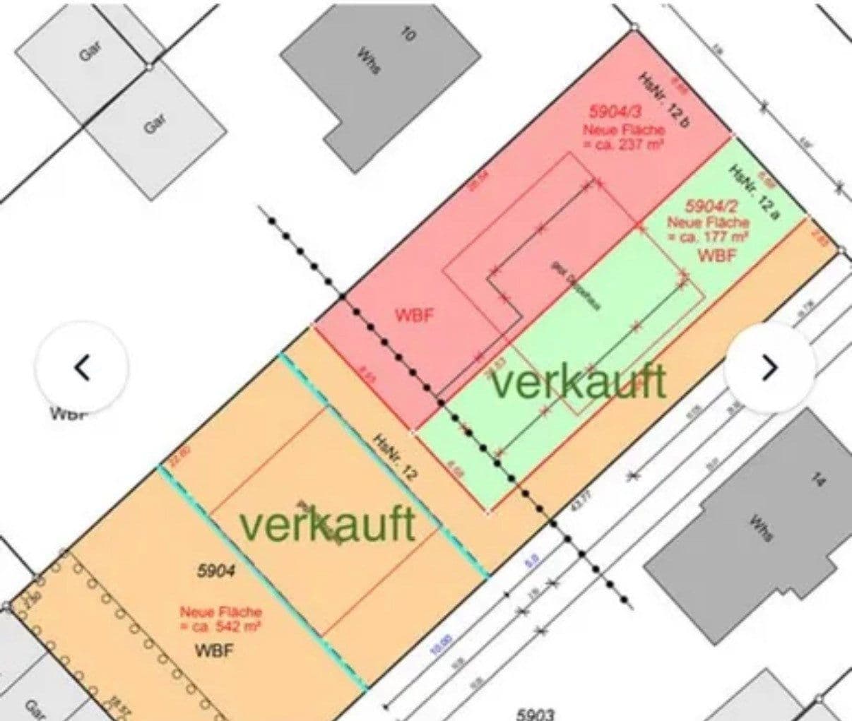 Prodej pozemku 237 m², Rheintalstr.12, Schwetzingen, Bádensko-Württembersko Prodej pozemku 237 m², Rheintalstr.12, Schwetzingen, Bádensko-Württembersko