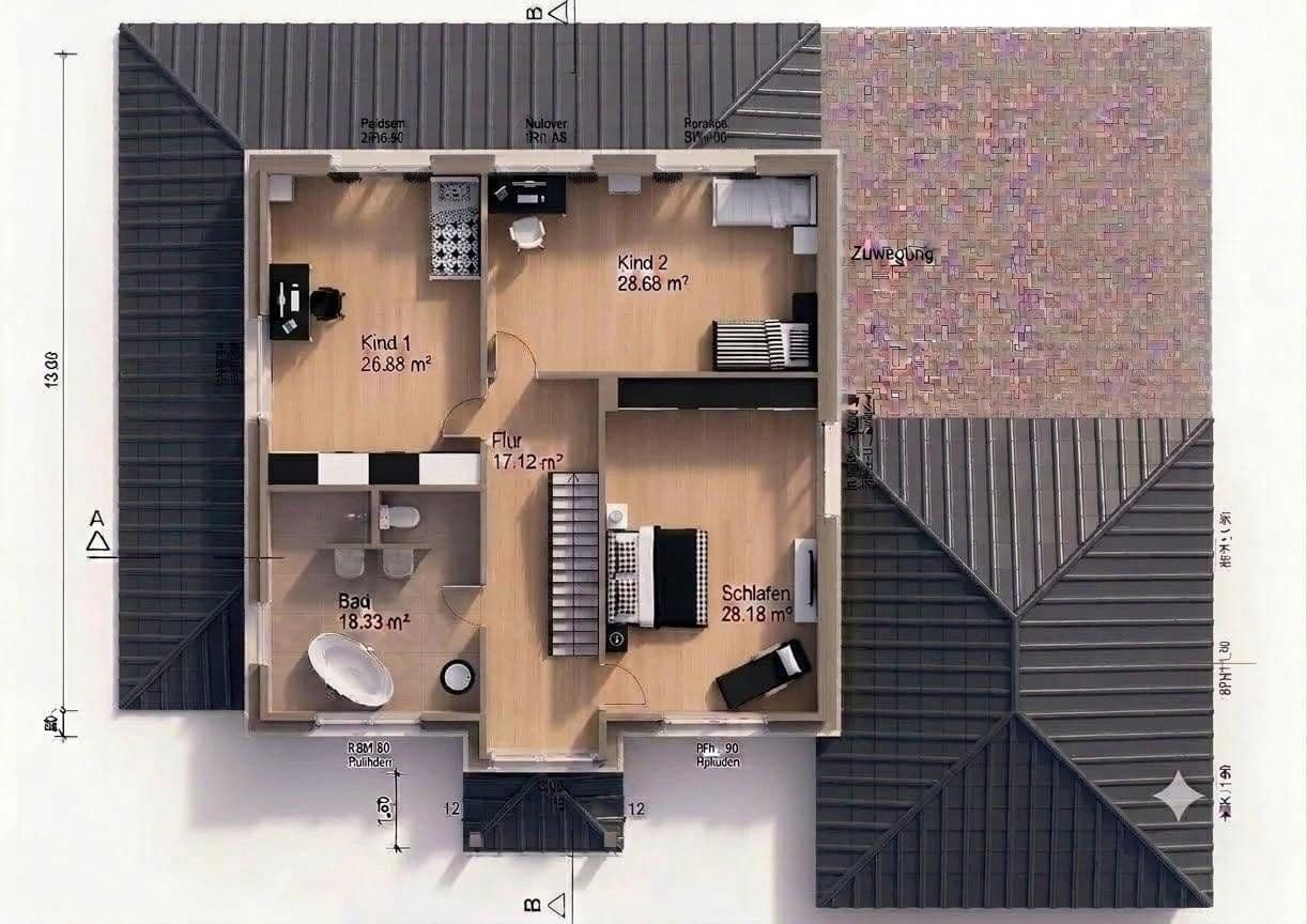 Prodej domu 242 m², pozemek 1.040 m², Riede, Dolní Sasko Prodej domu 242 m², pozemek 1.040 m², Riede, Dolní Sasko