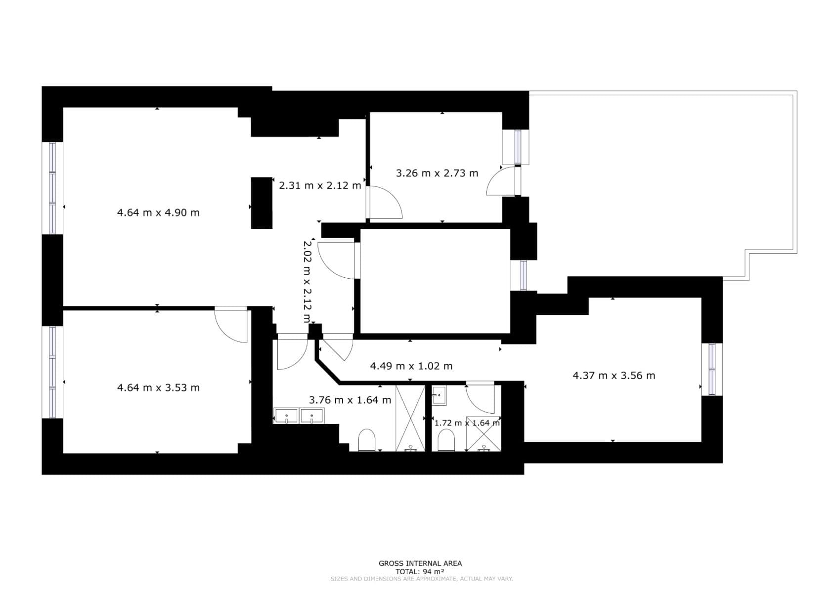 Prodej bytu 4+kk 130 m², Slámova, Brno, Jihomoravský kraj Prodej bytu 4+kk 130 m², Slámova, Brno, Jihomoravský kraj