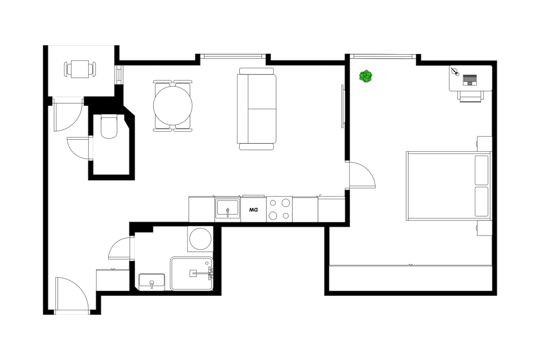 Prodej bytu 2+kk 52 m², Komunardů, Praha, Praha Prodej bytu 2+kk 52 m², Komunardů, Praha, Praha