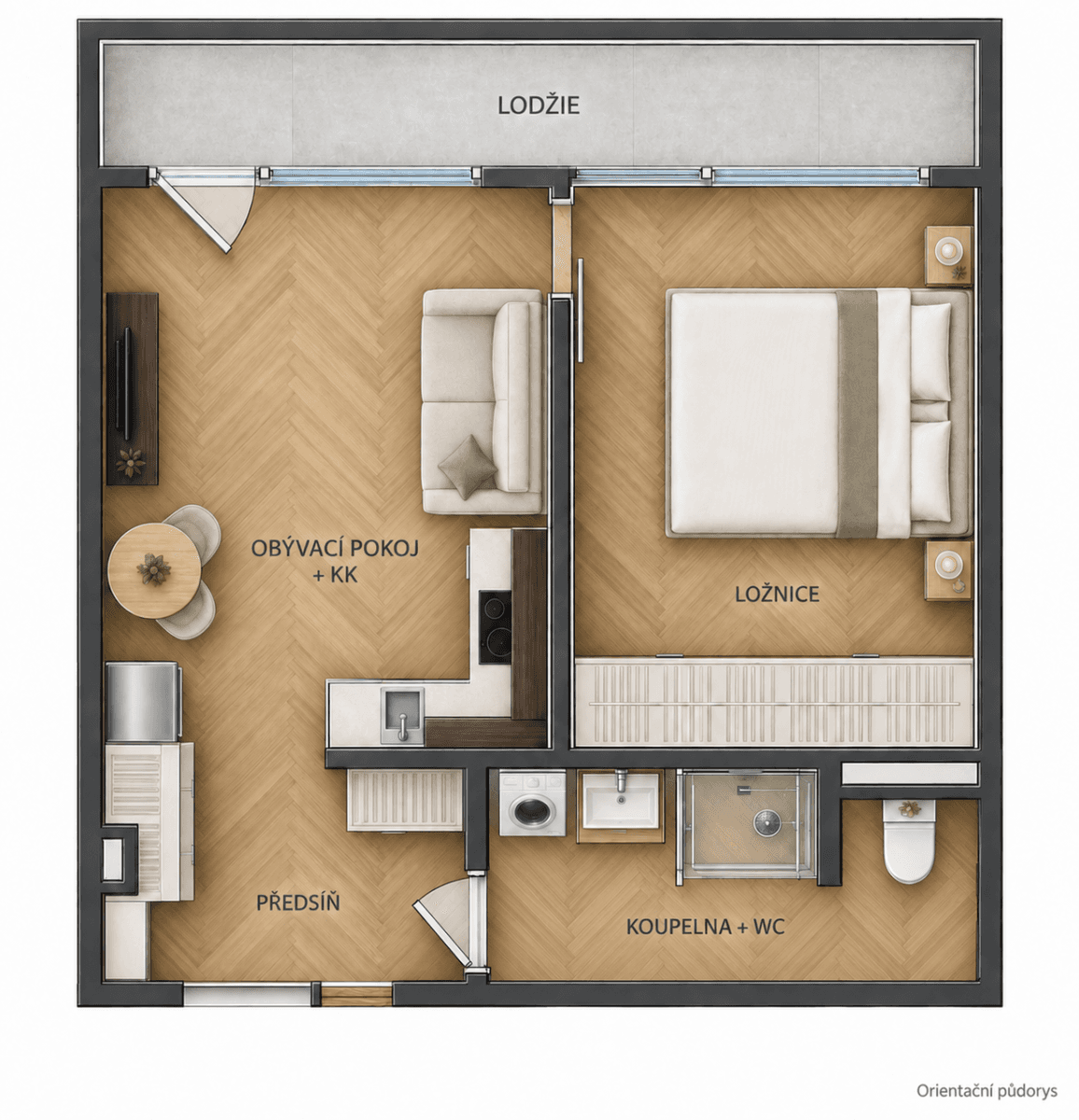 Prodej bytu 2+kk 40 m², Sládkovičova, Praha, Praha Prodej bytu 2+kk 40 m², Sládkovičova, Praha, Praha