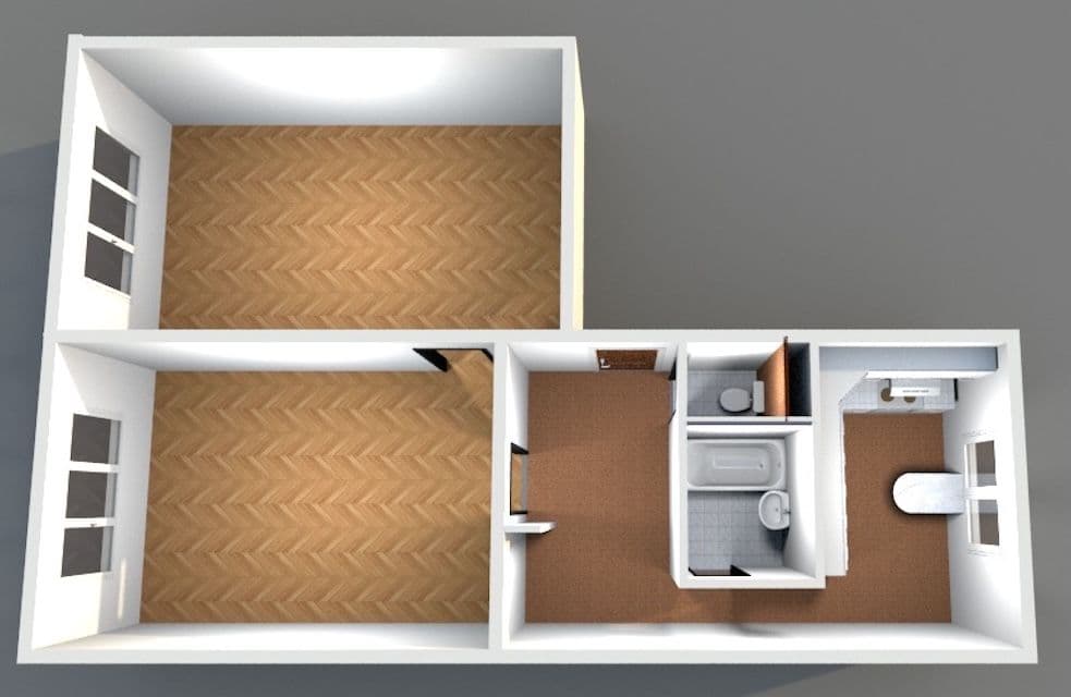 Prodej bytu 2+1 55 m², Milíčova, Zlín, Zlínský kraj Prodej bytu 2+1 55 m², Milíčova, Zlín, Zlínský kraj