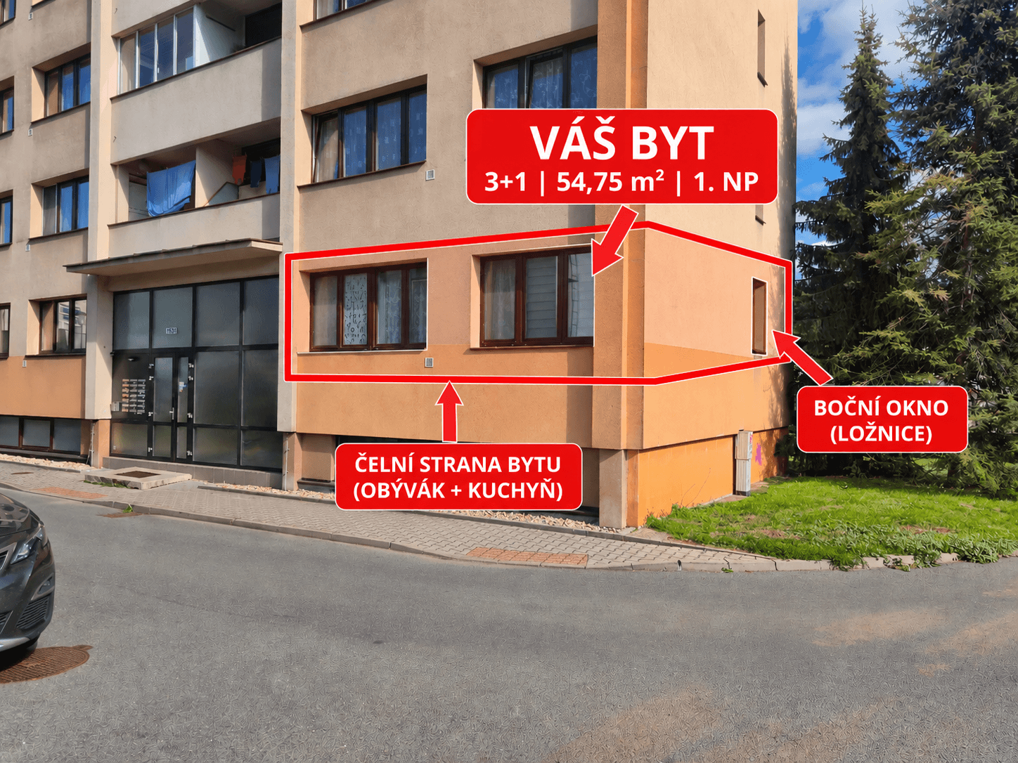 Prodej bytu 3+1 55 m², Pražská, Náchod, Královéhradecký kraj Prodej bytu 3+1 55 m², Pražská, Náchod, Královéhradecký kraj