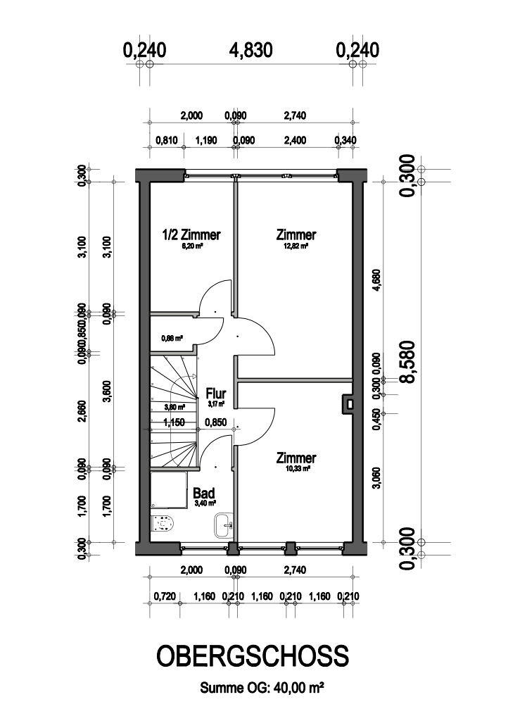 Prodej domu 80 m², pozemek 265 m², Halenseering 13d, Hamburg, Hamburg Prodej domu 80 m², pozemek 265 m², Halenseering 13d, Hamburg, Hamburg