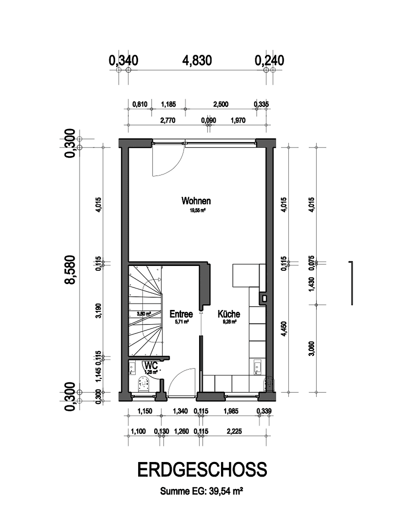 Prodej domu 80 m², pozemek 265 m², Halenseering 13d, Hamburg, Hamburg Prodej domu 80 m², pozemek 265 m², Halenseering 13d, Hamburg, Hamburg