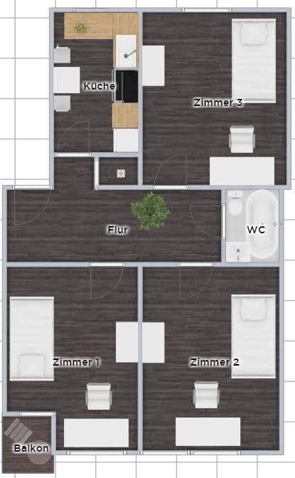 Pronájem bytu 22 m², Hamburg, Hamburg Pronájem bytu 22 m², Hamburg, Hamburg