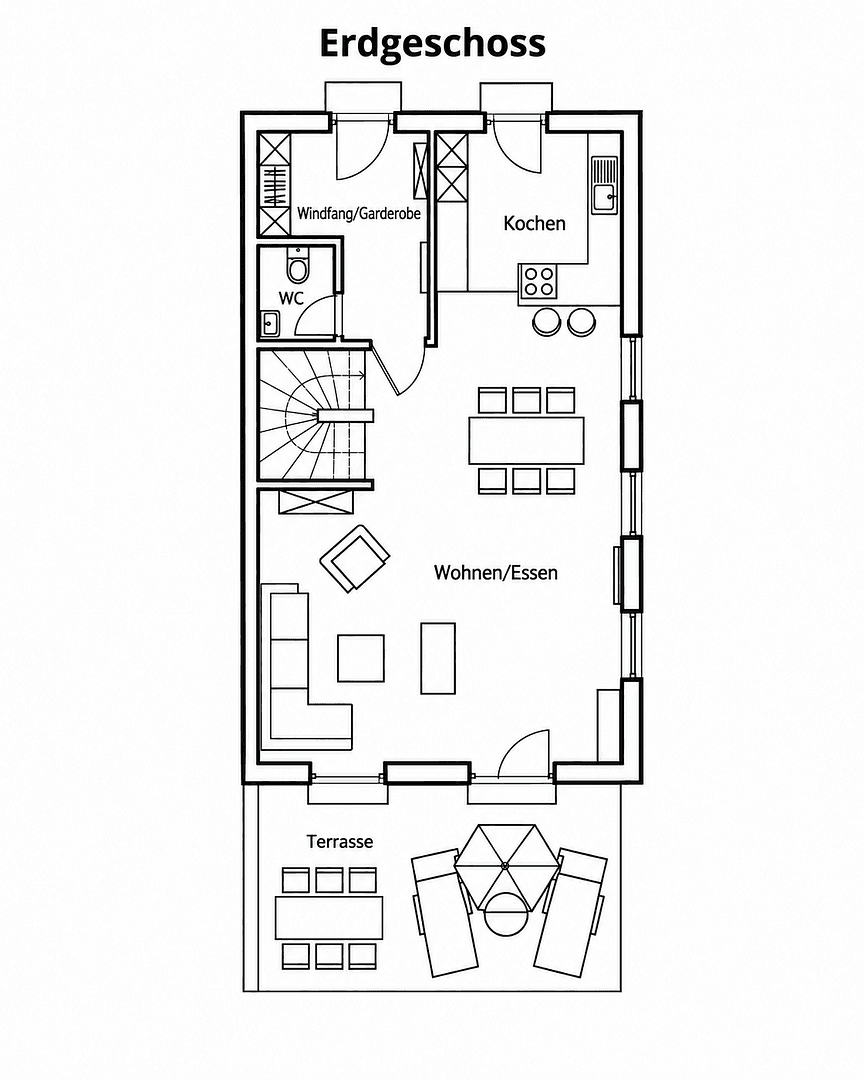 Prodej domu 175 m², pozemek 432 m², Potsdam, Braniborsko Prodej domu 175 m², pozemek 432 m², Potsdam, Braniborsko