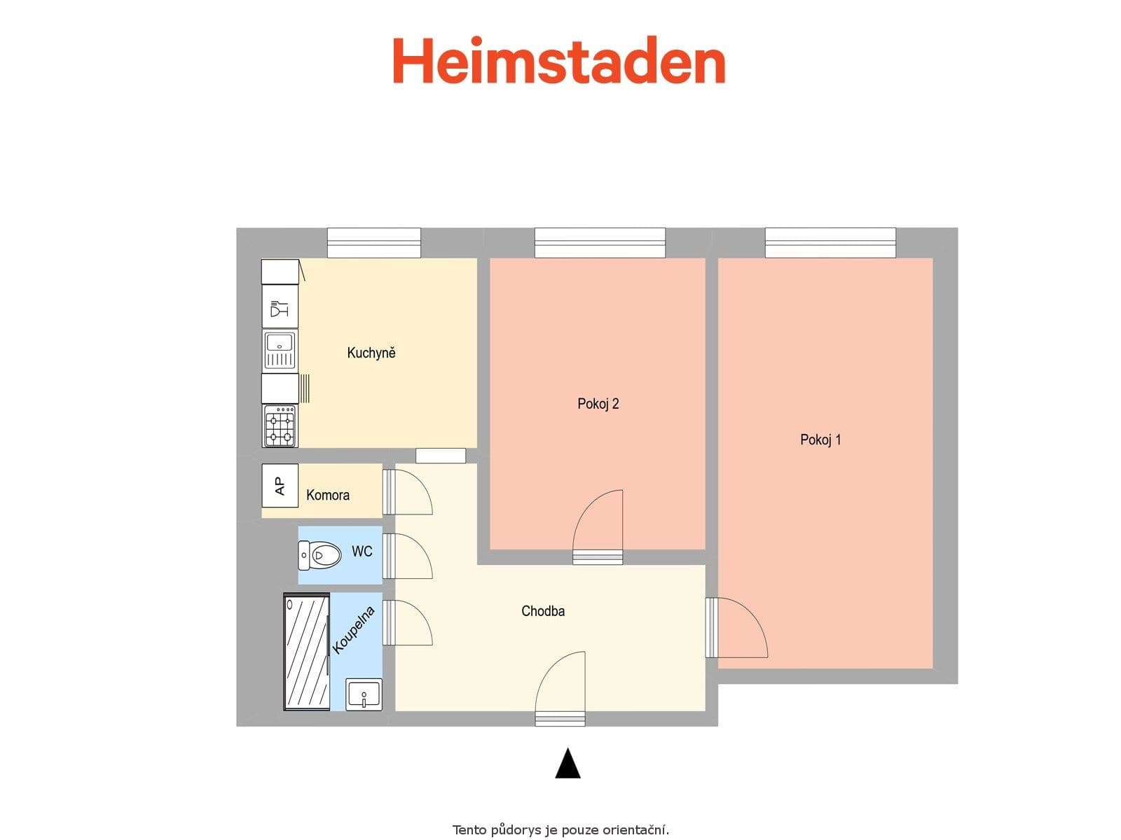 Pronájem bytu 2+1 57 m², Nedbalova, Havířov, Moravskoslezský kraj Pronájem bytu 2+1 57 m², Nedbalova, Havířov, Moravskoslezský kraj