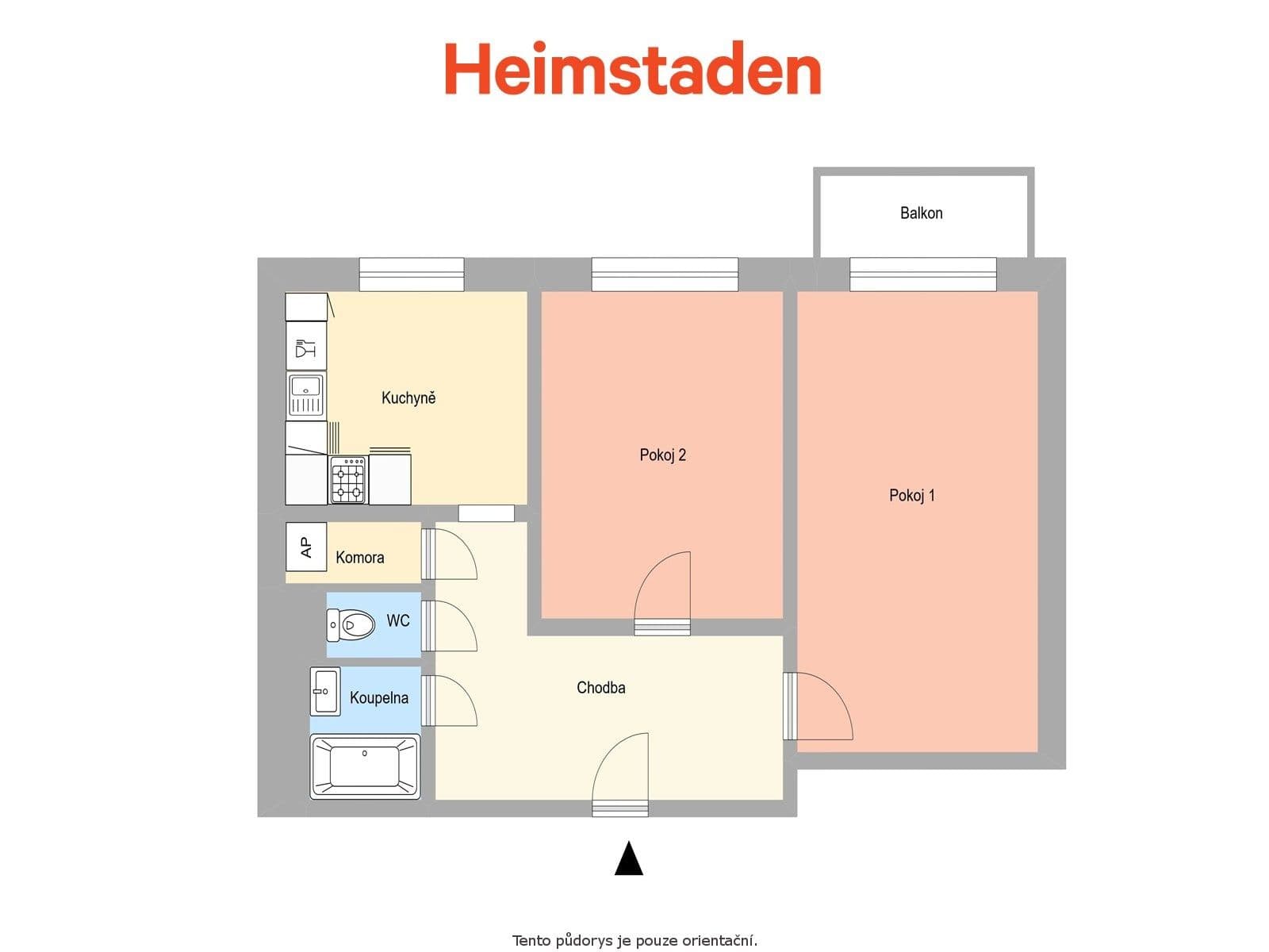 Pronájem bytu 2+1 57 m², Nedbalova, Havířov, Moravskoslezský kraj Pronájem bytu 2+1 57 m², Nedbalova, Havířov, Moravskoslezský kraj