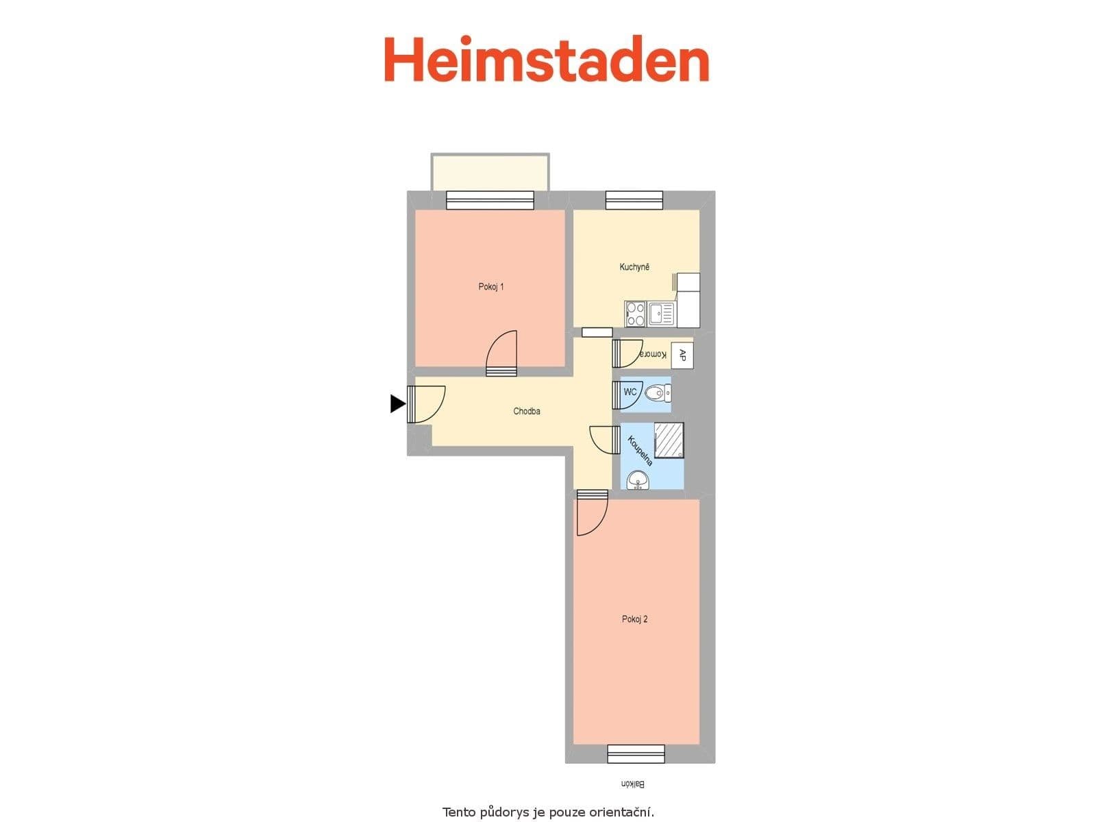 Pronájem bytu 2+1 54 m², Radniční, Havířov, Moravskoslezský kraj Pronájem bytu 2+1 54 m², Radniční, Havířov, Moravskoslezský kraj