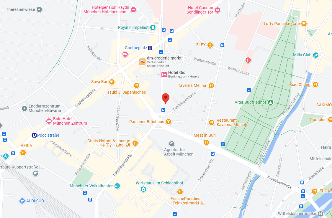 Pronájem nebytového prostoru 45 m², Häberlstr., München, Bavorsko Pronájem nebytového prostoru 45 m², Häberlstr., München, Bavorsko
