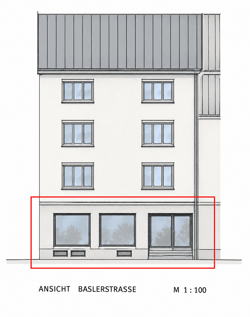 Prodej kanceláře 114 m², Belchenstr. 26, Lörrach, Bádensko-Württembersko Prodej kanceláře 114 m², Belchenstr. 26, Lörrach, Bádensko-Württembersko