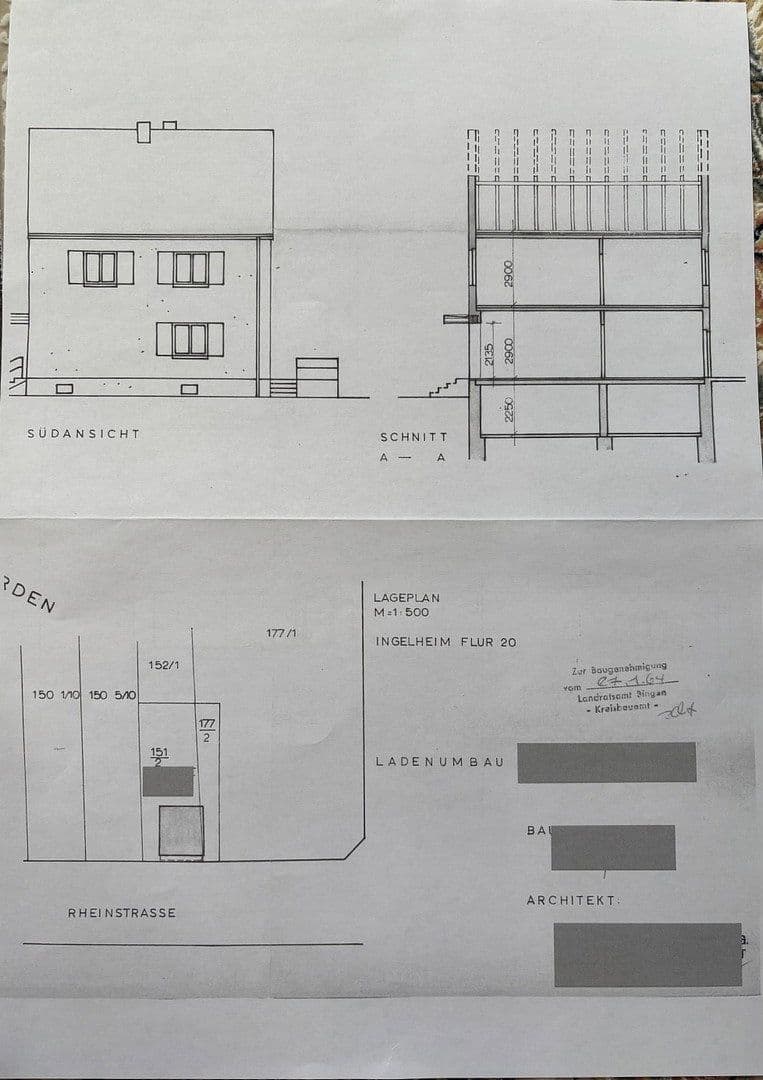 Prodej domu 95 m², pozemek 455 m², Rheinstraße 52, Ingelheim am Rhein, Porýní-Falc Prodej domu 95 m², pozemek 455 m², Rheinstraße 52, Ingelheim am Rhein, Porýní-Falc