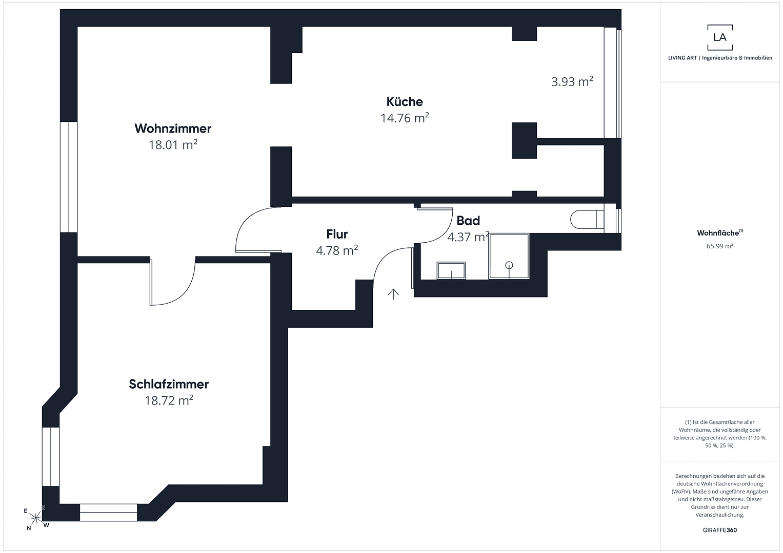 Pronájem bytu 2+kk 69 m², Richrather Straße 32, Hilden, Severní Porýní-Vestfálsko Pronájem bytu 2+kk 69 m², Richrather Straße 32, Hilden, Severní Porýní-Vestfálsko