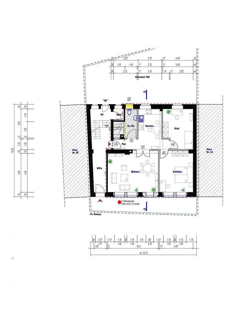 Pronájem bytu 3+1 85 m², Kölner Str. 66, Kierspe, Severní Porýní-Vestfálsko Pronájem bytu 3+1 85 m², Kölner Str. 66, Kierspe, Severní Porýní-Vestfálsko