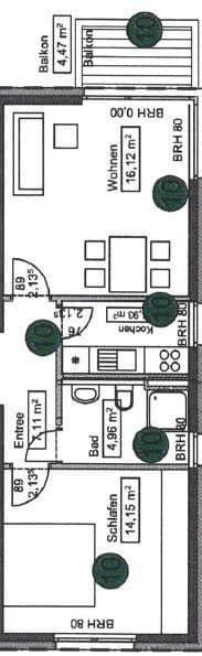Pronájem bytu 2+1 50 m², Trautenauer Str. 13, Berlin, Berlín Pronájem bytu 2+1 50 m², Trautenauer Str. 13, Berlin, Berlín