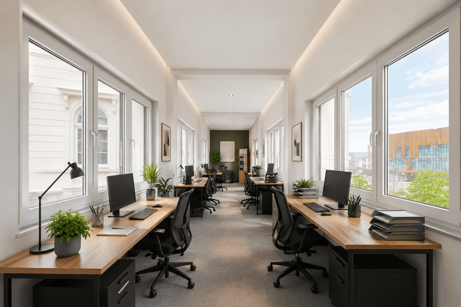 Pronájem kanceláře 30 m², Döppersberg 37, Wuppertal, Severní Porýní-Vestfálsko Pronájem kanceláře 30 m², Döppersberg 37, Wuppertal, Severní Porýní-Vestfálsko