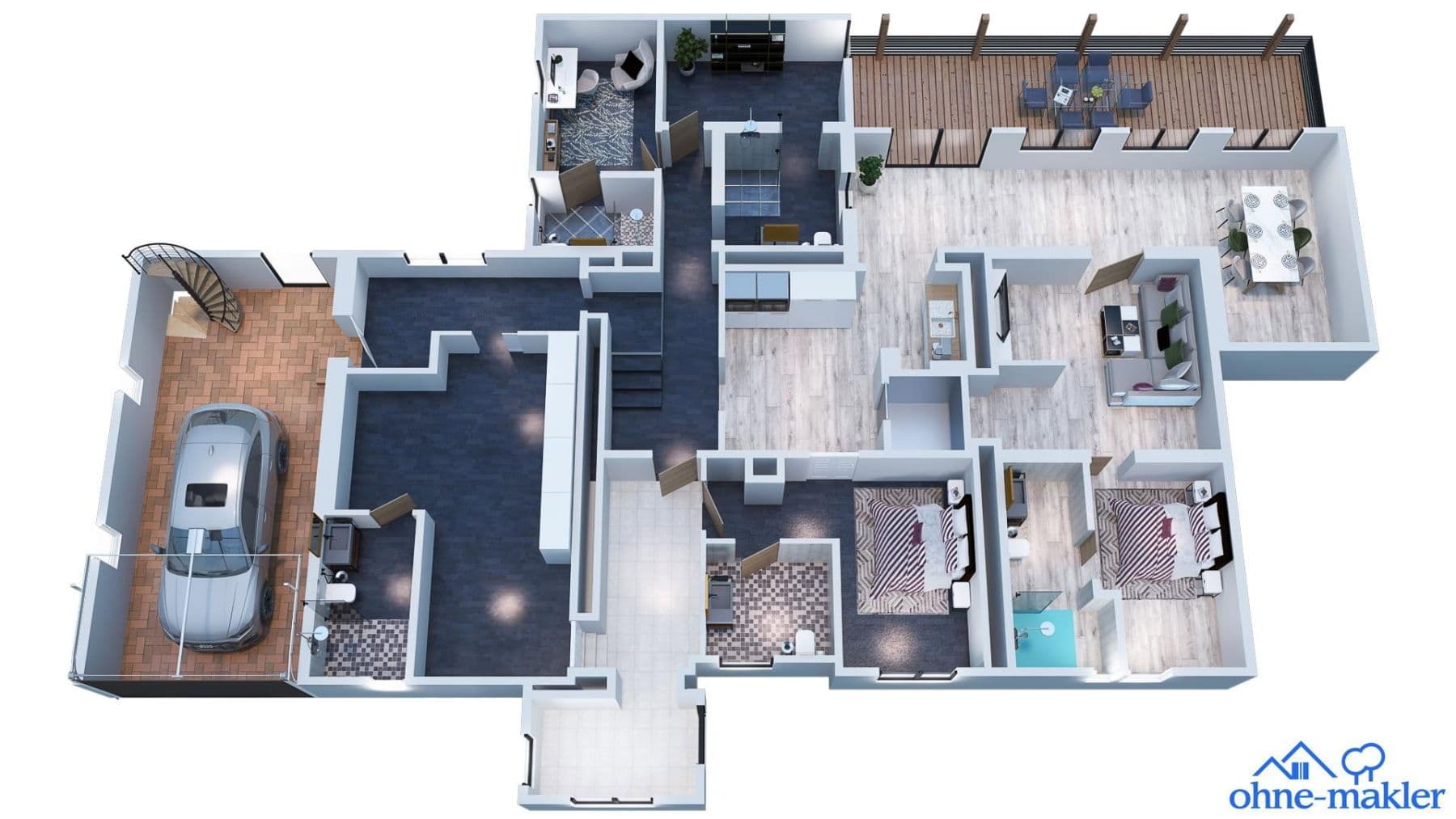 Prodej domu 563 m², pozemek 713 m², Feldstraße 8, Altenkirchen, Porýní-Falc Prodej domu 563 m², pozemek 713 m², Feldstraße 8, Altenkirchen, Porýní-Falc