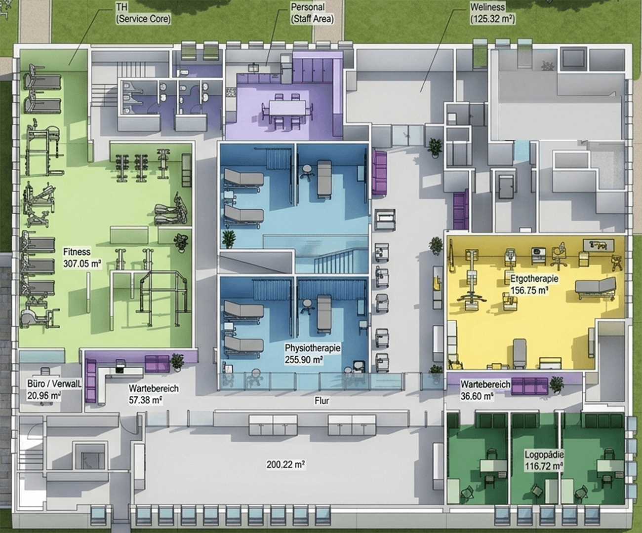 Pronájem kanceláře 1.500 m², Hauptstr. 36c, Gaggenau, Bádensko-Württembersko Pronájem kanceláře 1.500 m², Hauptstr. 36c, Gaggenau, Bádensko-Württembersko