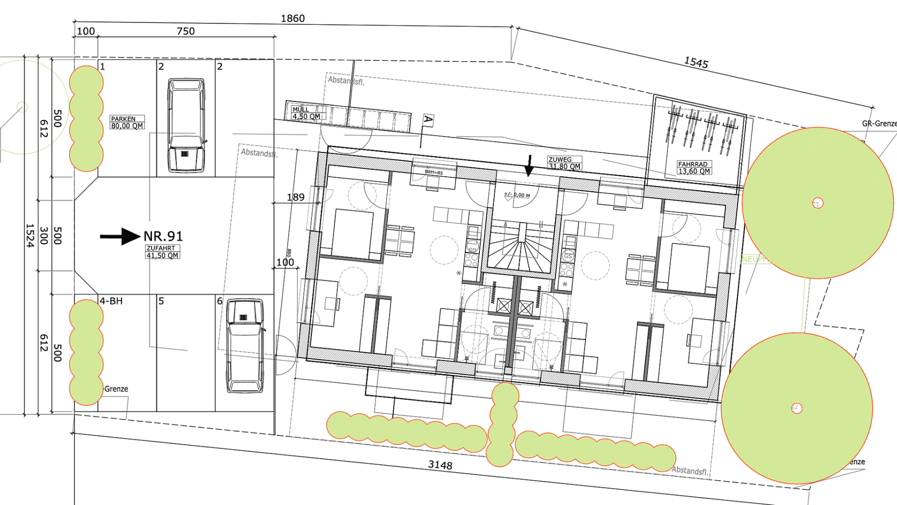 Prodej pozemku 524 m², Prenzlauer Chaussee 91, Wandlitz, Braniborsko Prodej pozemku 524 m², Prenzlauer Chaussee 91, Wandlitz, Braniborsko
