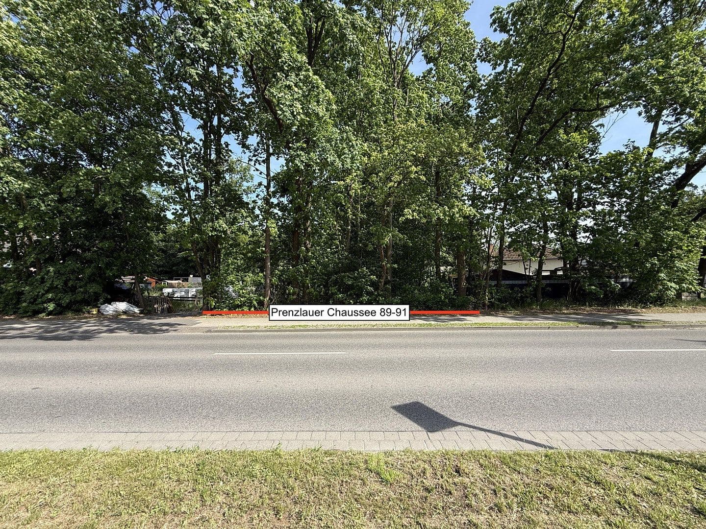 Prodej pozemku 524 m², Prenzlauer Chaussee 91, Wandlitz, Braniborsko Prodej pozemku 524 m², Prenzlauer Chaussee 91, Wandlitz, Braniborsko