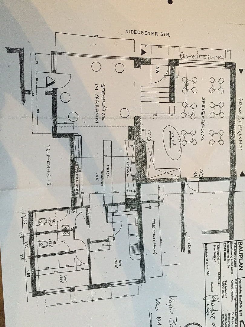 Pronájem kanceláře 120 m², Nideggener Straße 5 + 5a, Düren, Severní Porýní-Vestfálsko Pronájem kanceláře 120 m², Nideggener Straße 5 + 5a, Düren, Severní Porýní-Vestfálsko
