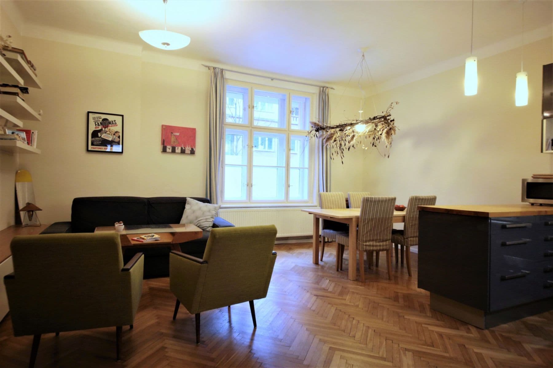 Pronájem bytu 2+kk 65 m², Křížkovského, Praha, Praha Pronájem bytu 2+kk 65 m², Křížkovského, Praha, Praha