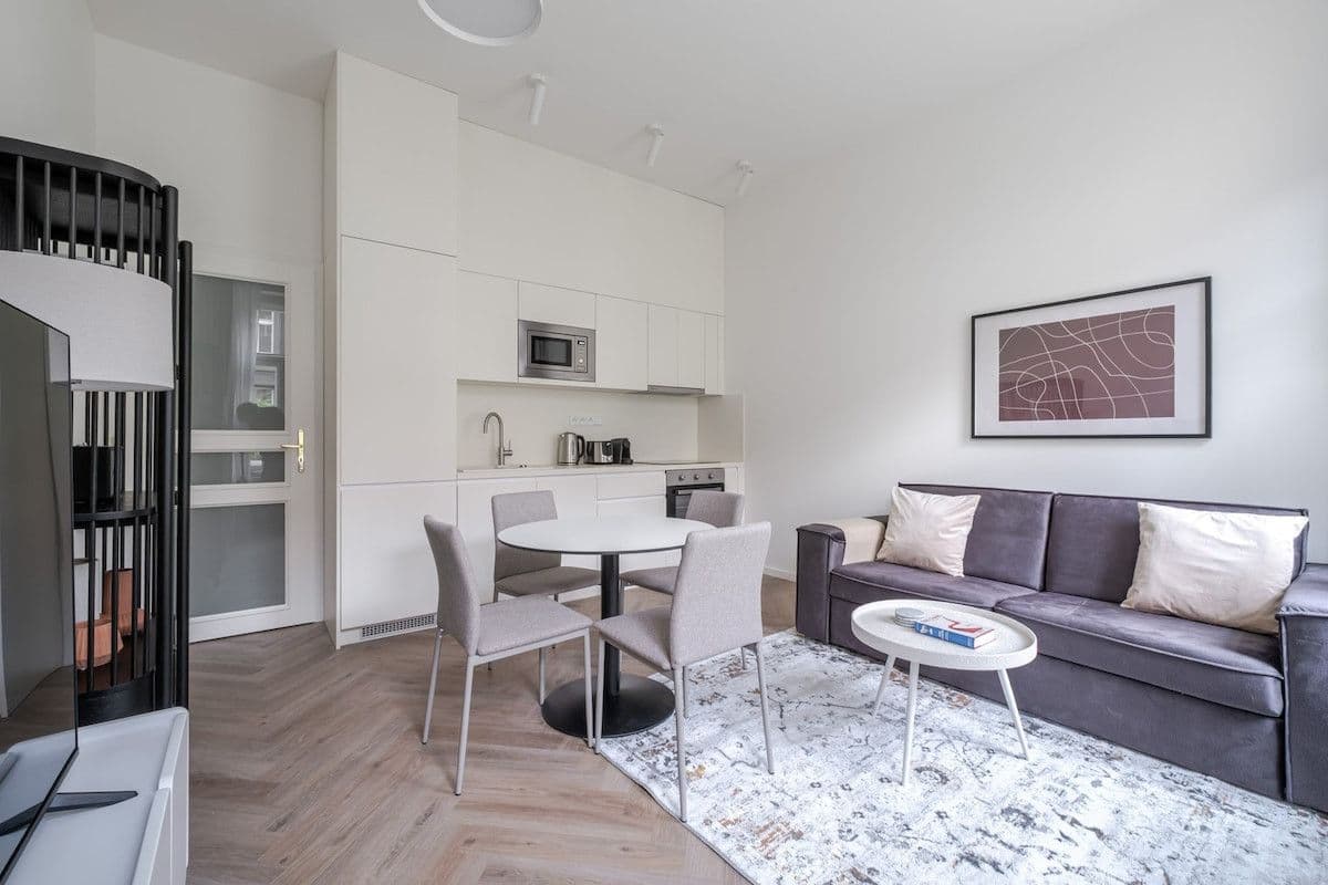 Pronájem bytu 42 m², Sázavská, Praha, Praha Pronájem bytu 42 m², Sázavská, Praha, Praha