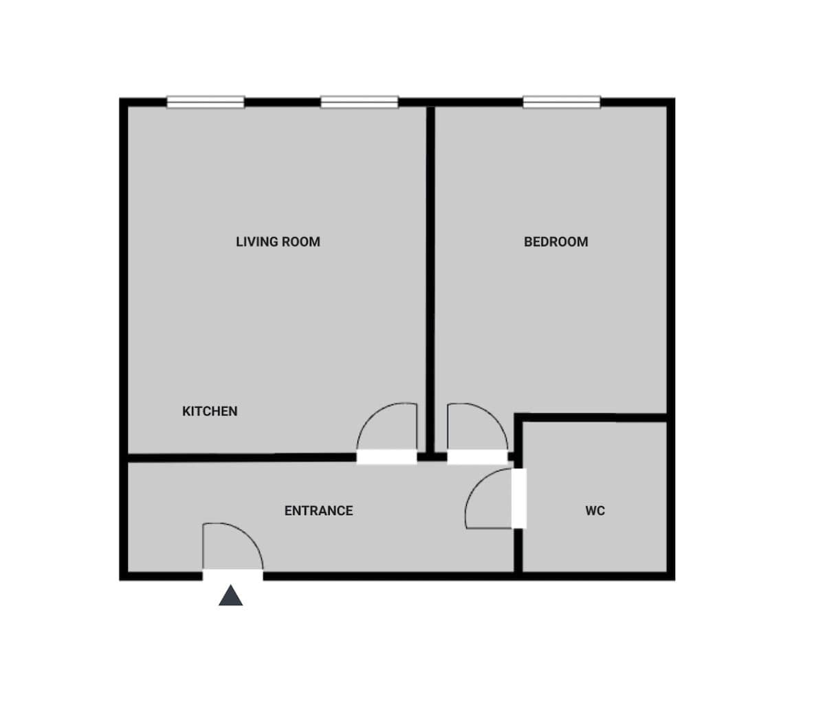 Pronájem bytu 42 m², Sázavská, Praha, Praha Pronájem bytu 42 m², Sázavská, Praha, Praha