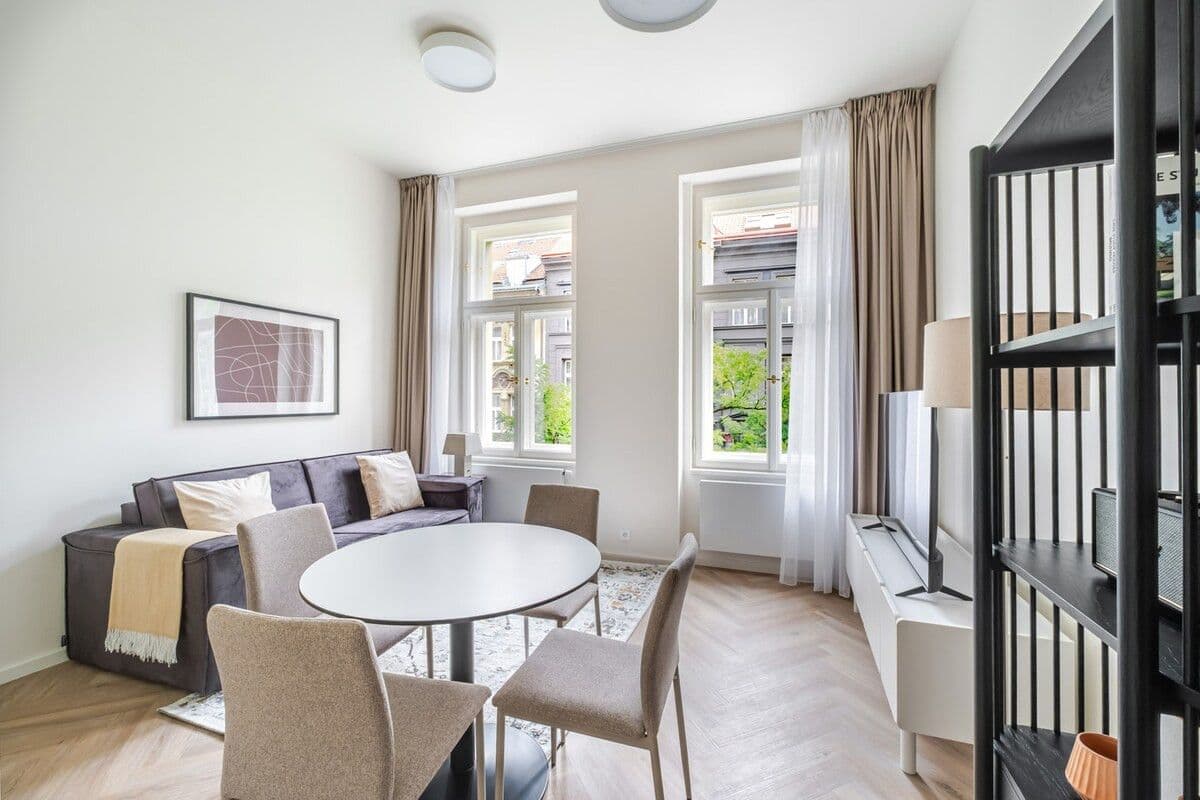 Pronájem bytu 42 m², Sázavská, Praha, Praha Pronájem bytu 42 m², Sázavská, Praha, Praha