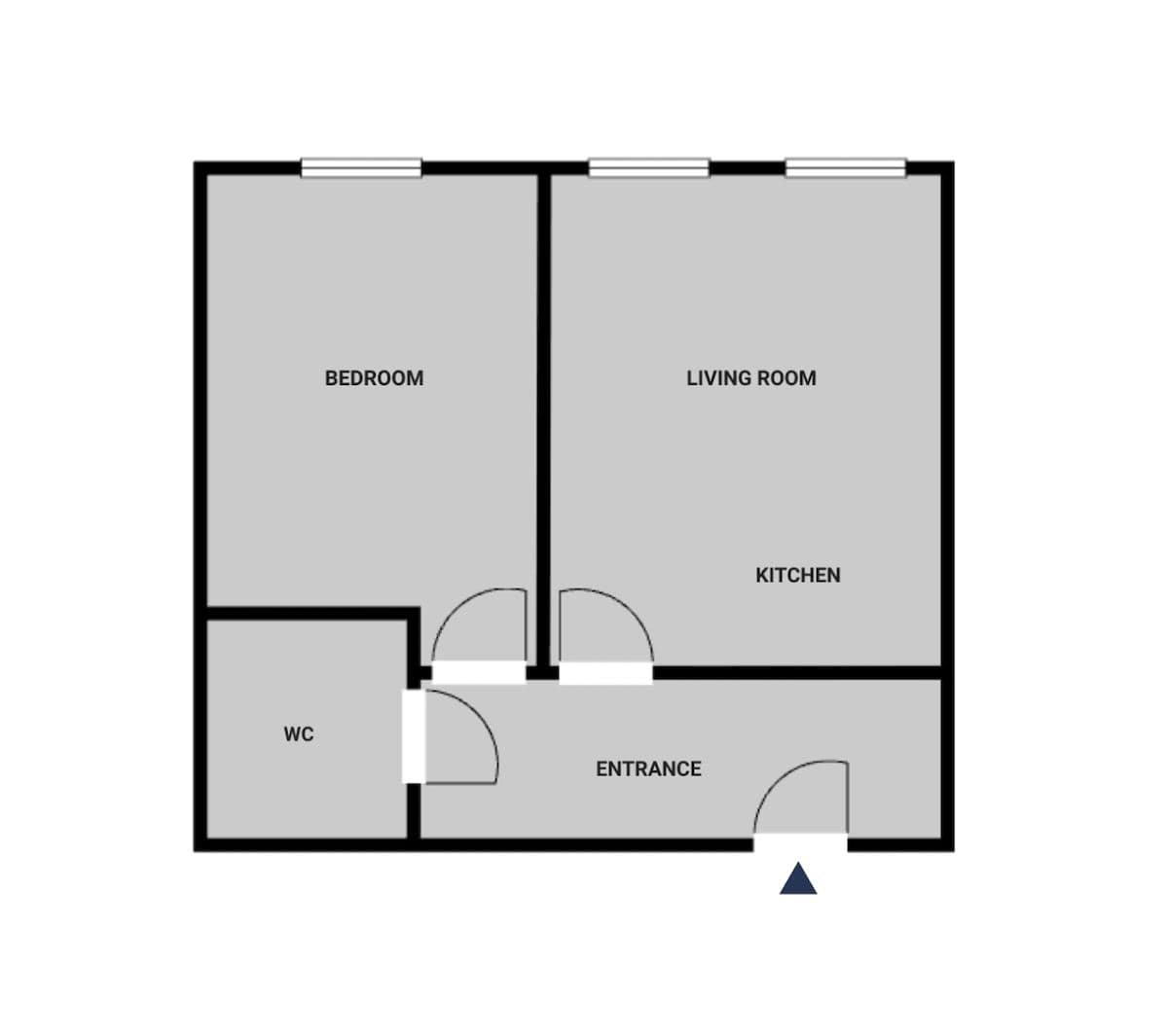 Pronájem bytu 42 m², Sázavská, Praha, Praha Pronájem bytu 42 m², Sázavská, Praha, Praha