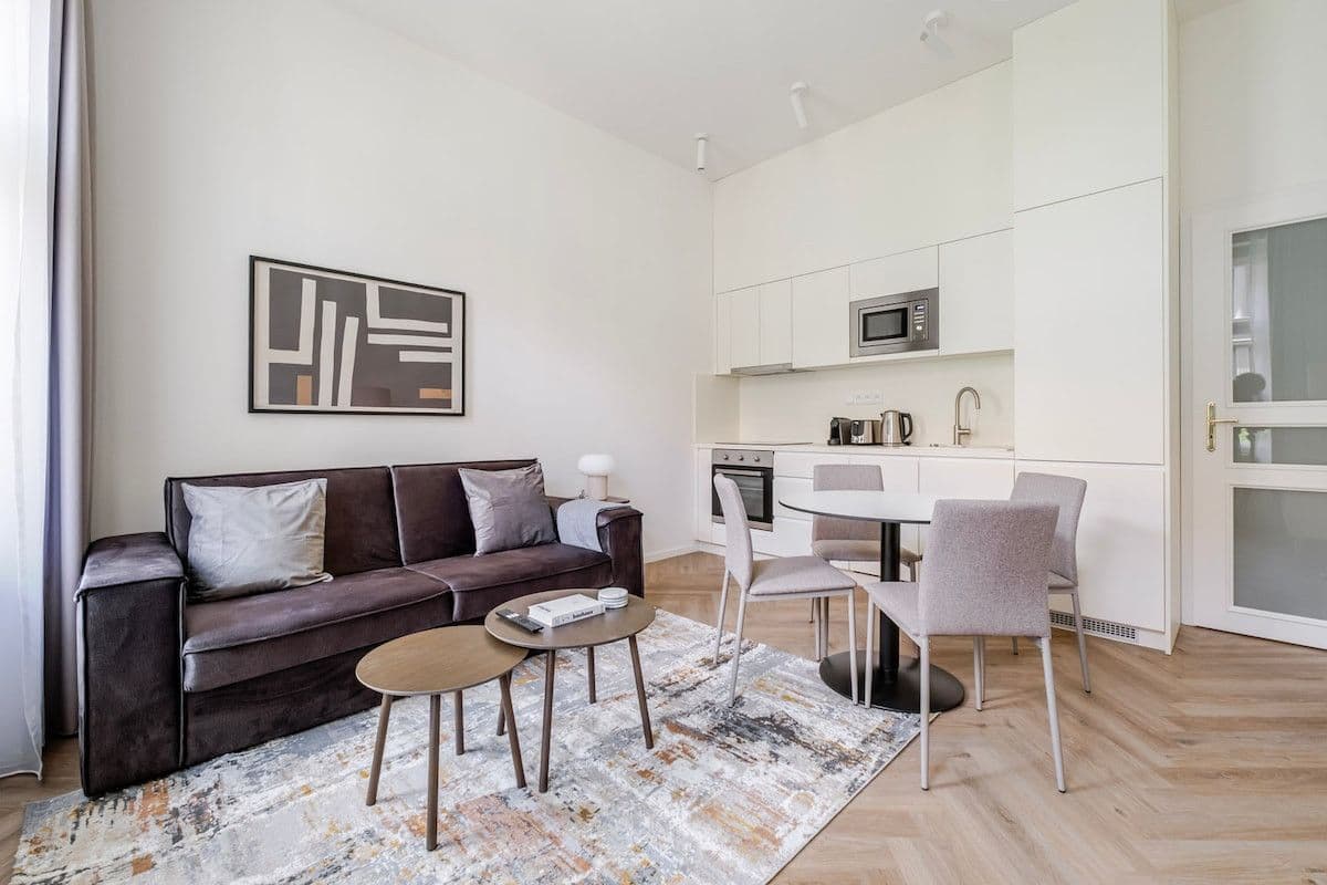 Pronájem bytu 42 m², Sázavská, Praha, Praha Pronájem bytu 42 m², Sázavská, Praha, Praha