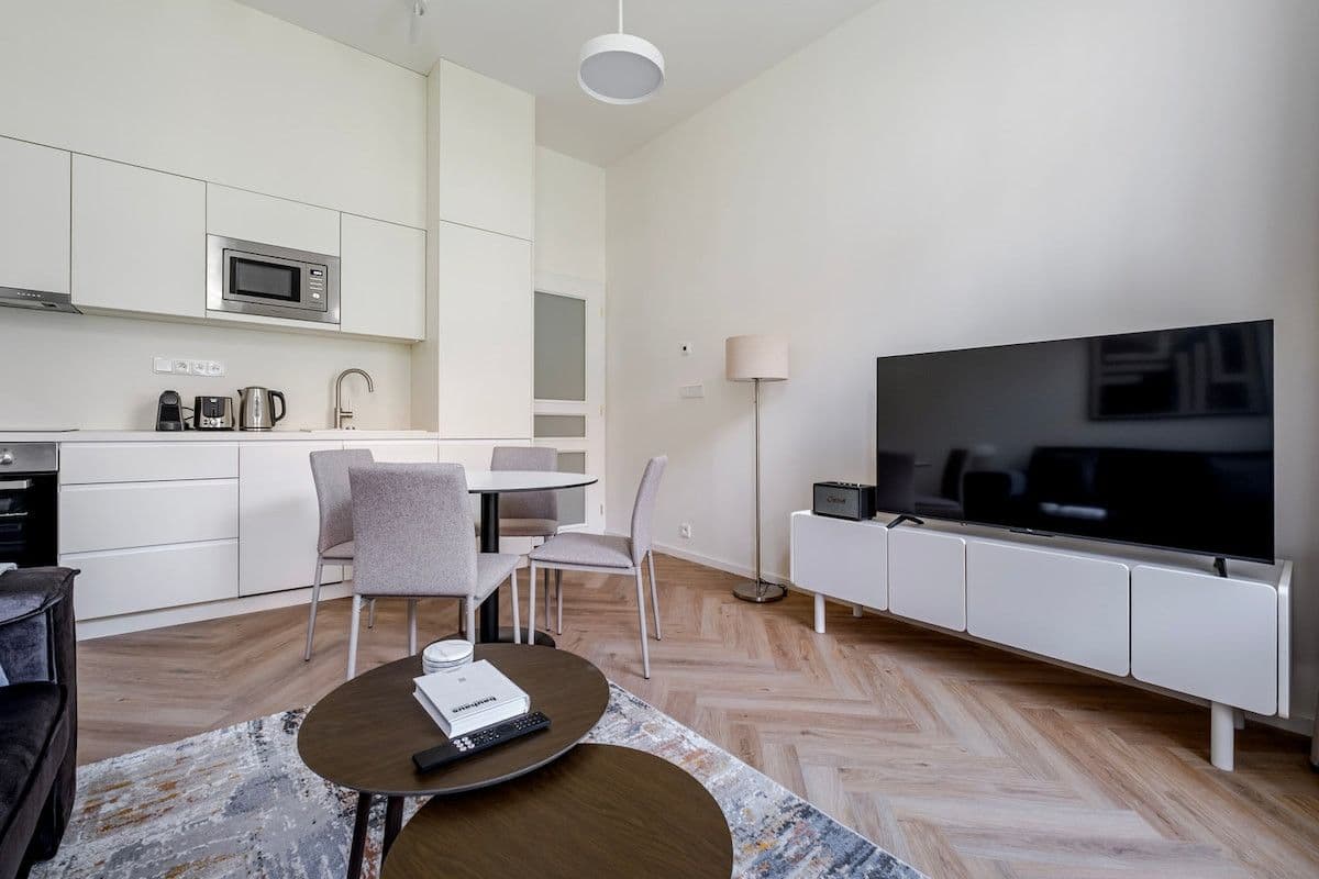 Pronájem bytu 42 m², Sázavská, Praha, Praha Pronájem bytu 42 m², Sázavská, Praha, Praha