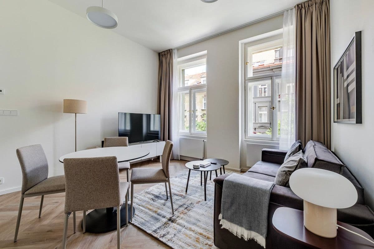 Pronájem bytu 42 m², Sázavská, Praha, Praha Pronájem bytu 42 m², Sázavská, Praha, Praha
