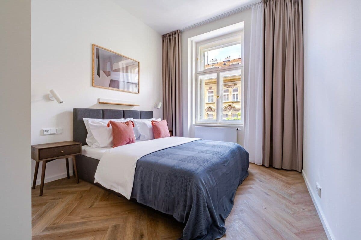 Pronájem bytu 42 m², Sázavská, Praha, Praha Pronájem bytu 42 m², Sázavská, Praha, Praha