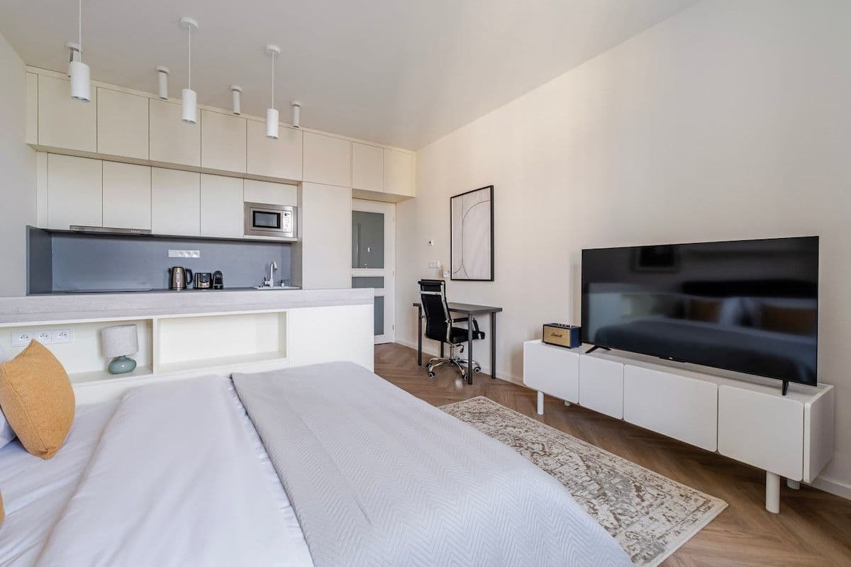 Pronájem bytu 29 m², Sázavská, Praha, Praha Pronájem bytu 29 m², Sázavská, Praha, Praha