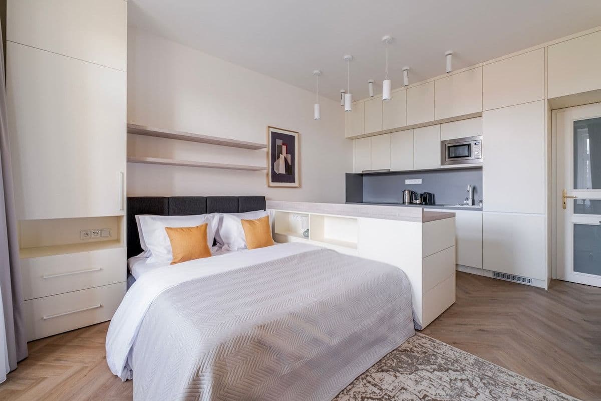 Pronájem bytu 29 m², Sázavská, Praha, Praha Pronájem bytu 29 m², Sázavská, Praha, Praha