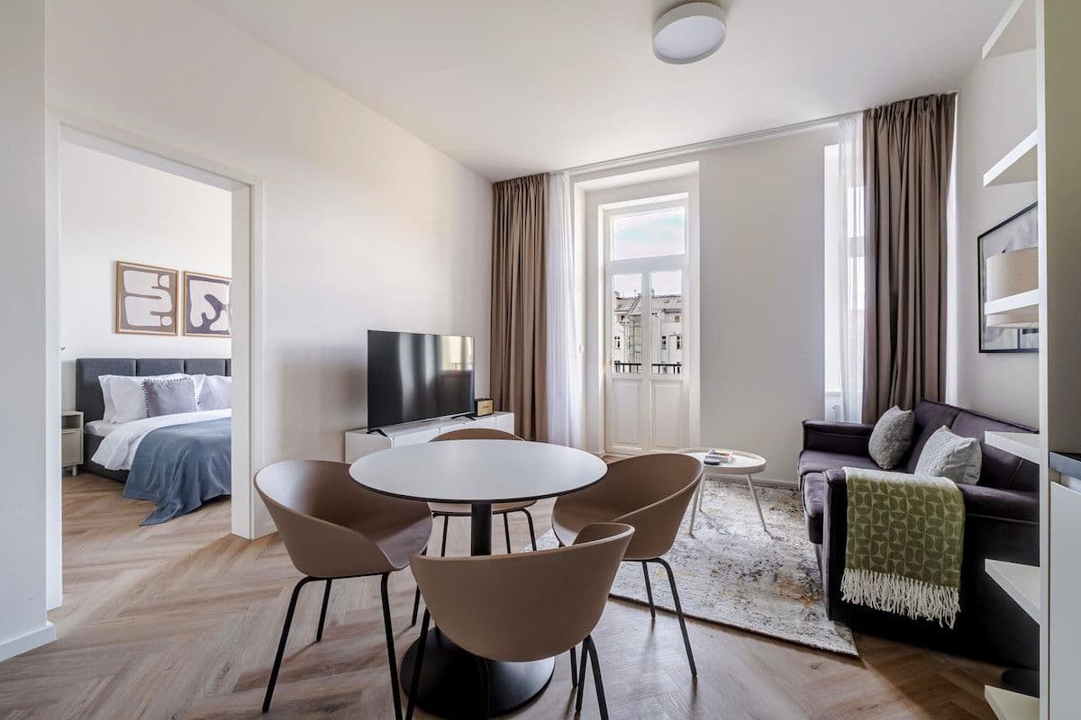 Pronájem bytu 47 m², Sázavská, Praha, Praha Pronájem bytu 47 m², Sázavská, Praha, Praha