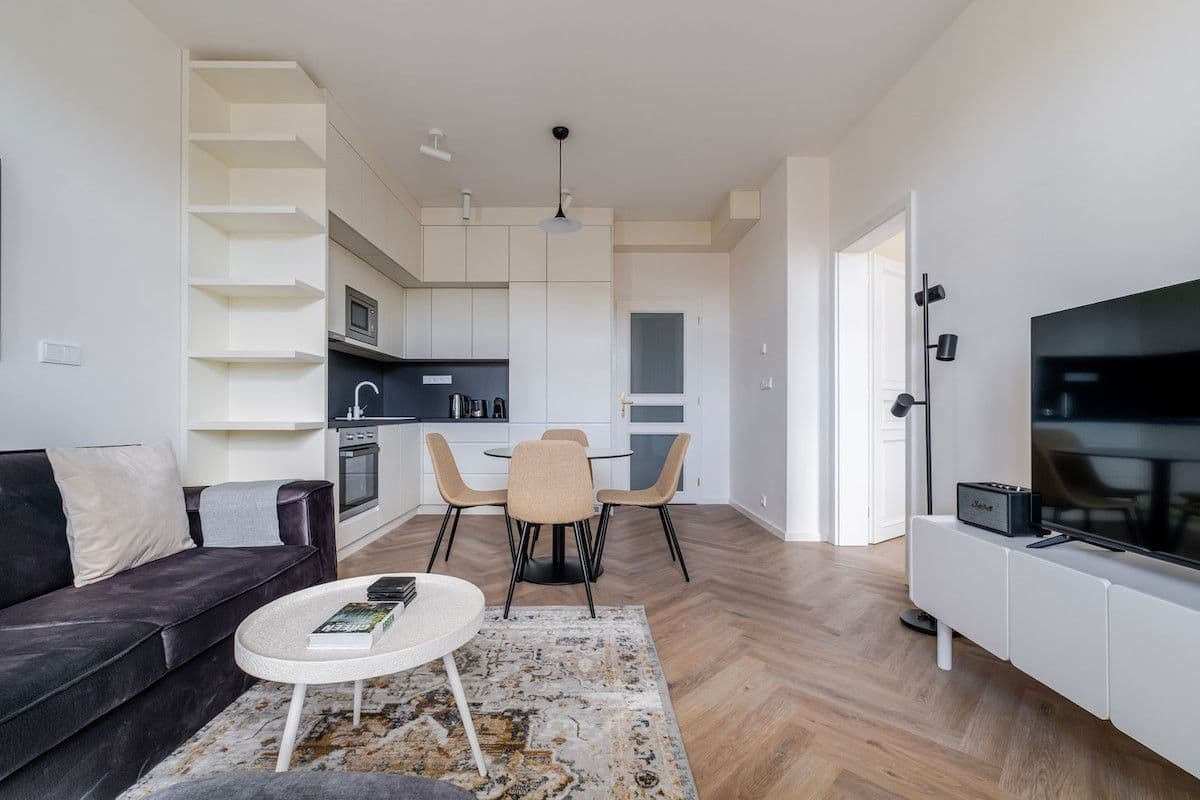 Pronájem bytu 46 m², Sázavská, Praha, Praha Pronájem bytu 46 m², Sázavská, Praha, Praha