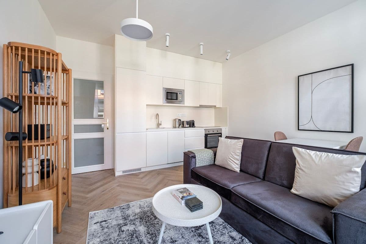Pronájem bytu 41 m², Sázavská, Praha, Praha Pronájem bytu 41 m², Sázavská, Praha, Praha