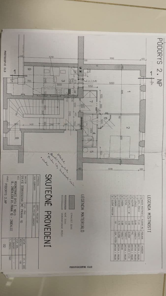 Prodej bytu 2+kk 53 m², Záběhlická, Praha, Praha Prodej bytu 2+kk 53 m², Záběhlická, Praha, Praha