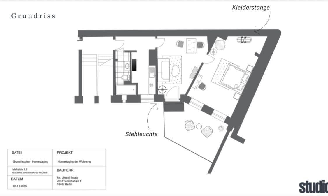 Prodej bytu 2+1 64 m², Am Friedrichshain 4, Berlin, Berlín Prodej bytu 2+1 64 m², Am Friedrichshain 4, Berlin, Berlín