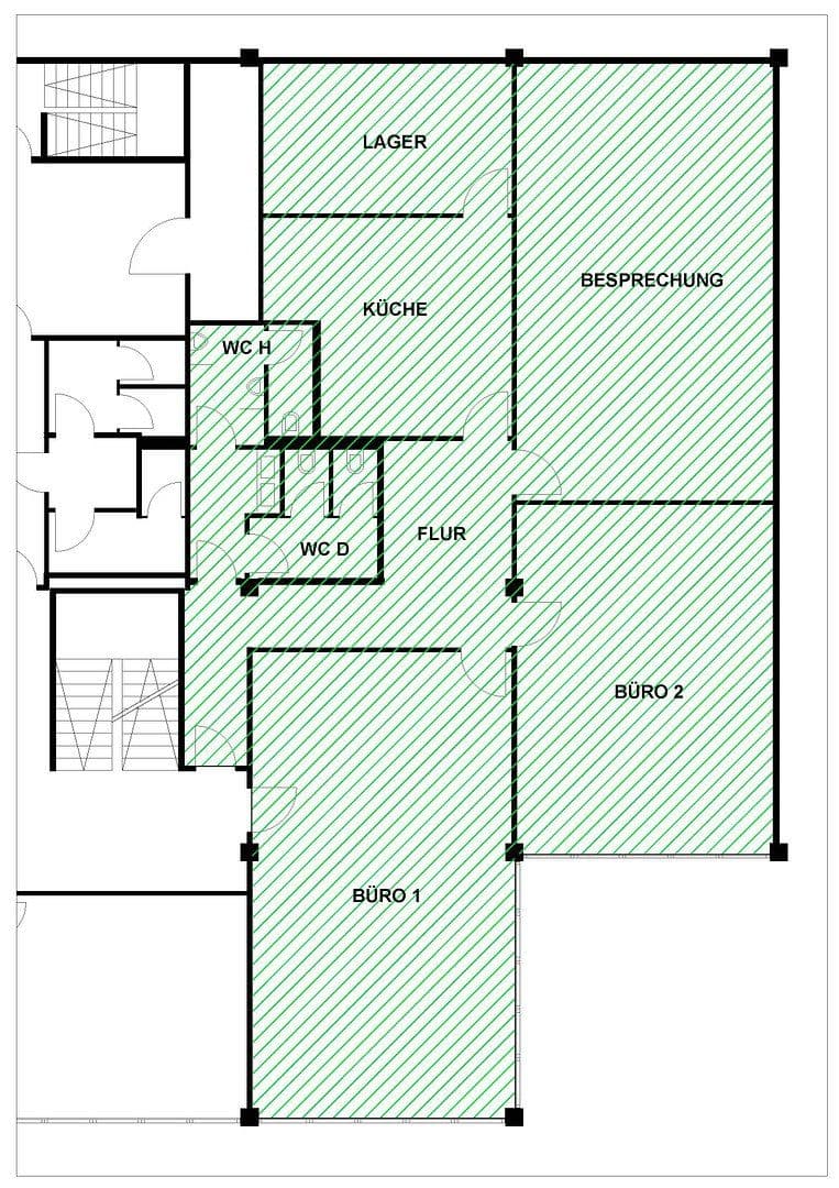 Pronájem kanceláře 253 m², Karl-Schurz-Straße, Paderborn, Severní Porýní-Vestfálsko Pronájem kanceláře 253 m², Karl-Schurz-Straße, Paderborn, Severní Porýní-Vestfálsko